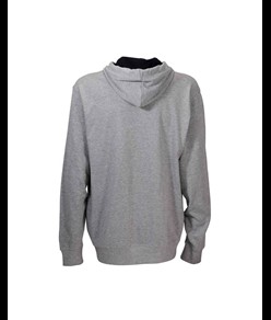 Felpa da uomo a zip intera, con cappuccio e 2 tasche frontali