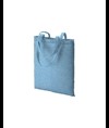 Shopper in cotone riciclato 150 g/m2 effetto melange, manici lunghi Handle