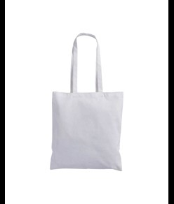 Shopper in cotone, manici lunghi Handle