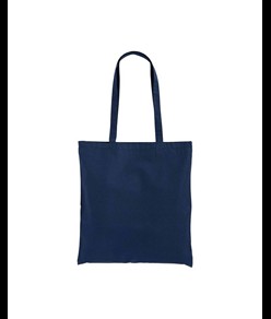 Shopper in cotone, manici lunghi Handle