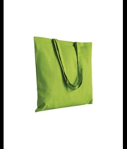Shopper in cotone, manici lunghi Handle