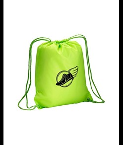 Zainetto fluo in poliestere 210 T con chiusura a strozzo e angoli rinforzati Handle