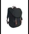 Zaino in poliestere two tone effetto melange con 2 tasche