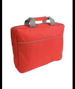 Cartella portadocumenti, con maniglia e chiusura lampo