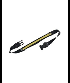 Marsupio slim in tessuto elastico, 1 tasca e nastro regolabile, leggermente macchiate