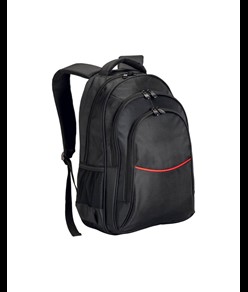 Zaino porta computer poliestere 1680D con tre tasche. Tasca principale porta pc