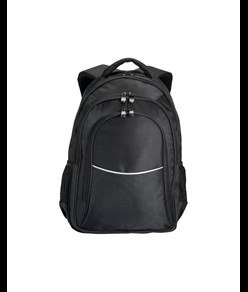 Zaino porta computer poliestere 1680D con tre tasche. Tasca principale porta pc