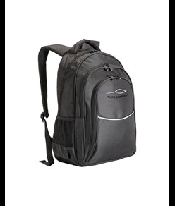 Zaino porta computer poliestere 1680D con tre tasche. Tasca principale porta pc