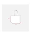 Shopper in TNT laminato, manici lunghi e soffietto Handle Shopper in TNT laminato, manici lunghi e soffietto Handle