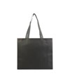 Shopper in TNT laminato, manici lunghi e soffietto Handle Shopper in TNT laminato, manici lunghi e soffietto Handle