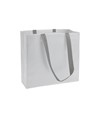 Shopper in TNT laminato, manici lunghi e soffietto Handle Shopper in TNT laminato, manici lunghi e soffietto Handle