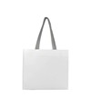 Shopper in TNT laminato, manici lunghi e soffietto Handle Shopper in TNT laminato, manici lunghi e soffietto Handle