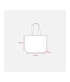 Shopper in TNT laminato, manici lunghi e soffietto Handle Shopper in TNT laminato, manici lunghi e soffietto Handle