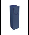 Shopper con soffietto porta bottiglia in carta laminata opaca 157 g/m2 con rinforzo Handle