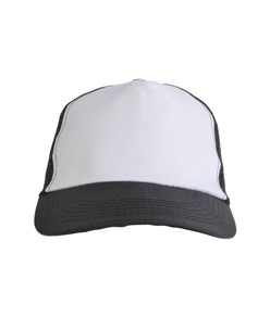 Cappellino in poliestere, 5 pannelli con calotta a rete Cappellino in poliestere, 5 pannelli con calotta a rete