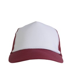 Cappellino in poliestere, 5 pannelli con calotta a rete Cappellino in poliestere, 5 pannelli con calotta a rete