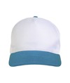 Cappellino in poliestere, 5 pannelli, regolazione a velcro Cappellino in poliestere, 5 pannelli, regolazione a velcro