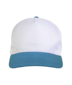 Cappellino in poliestere, 5 pannelli, regolazione a velcro Cappellino in poliestere, 5 pannelli, regolazione a velcro