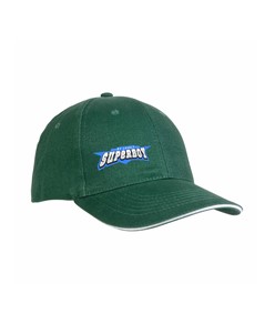 Cappellino in cotone pesante, 6 pannelli con visiera "sandwich" Cappellino in cotone pesante, 6 pannelli con visiera "sandwich"