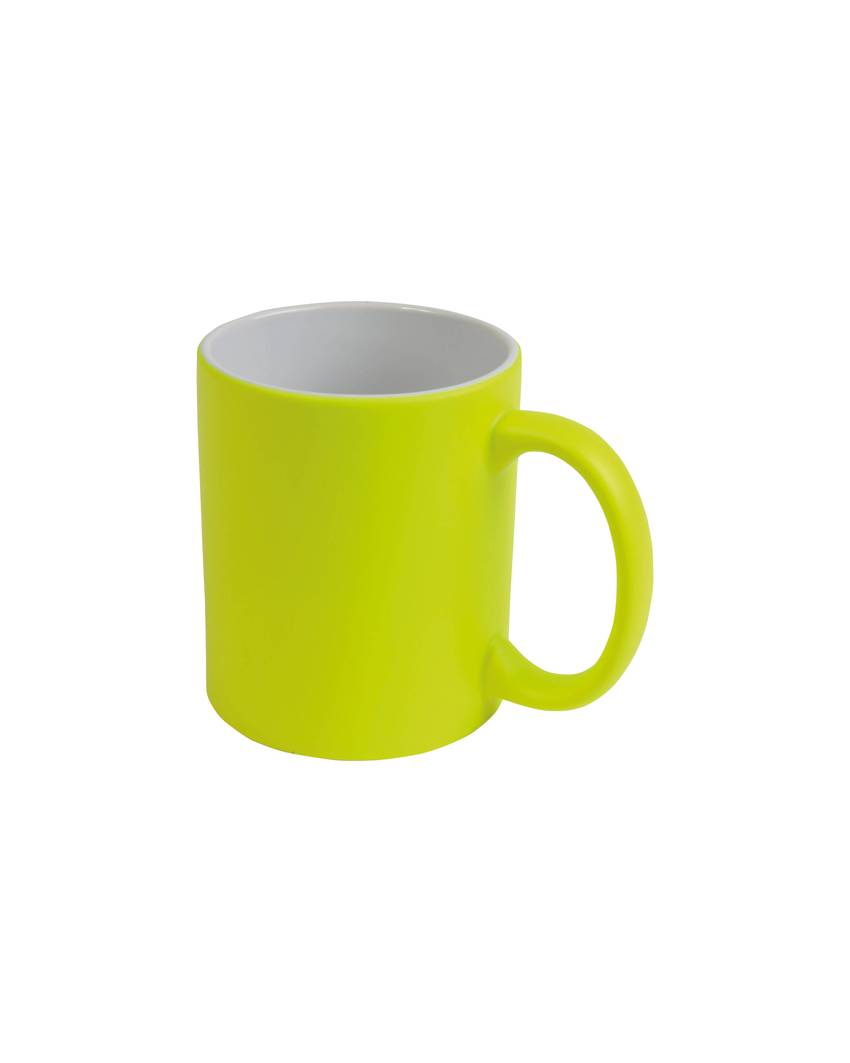 Tazza in ceramica A grade colori FLUO da 320 ml