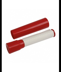 Spazzolina da viaggio in plastica con rotolo adesivo levapelucchi e tappo