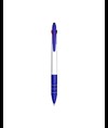 Penna a scatto in plastica con 3 refill dei colori blu, nero e rosso
