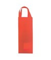 Shopper porta bottiglia in TNT 100 g/m2  termosaldato, manici corti Handle
