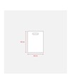 Shopper in TNT 80 g/m2 termosaldato Handle Shopper in TNT 80 g/m2 termosaldato Handle