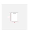 Shopper in TNT 80 g/m2 termosaldato Handle Shopper in TNT 80 g/m2 termosaldato Handle