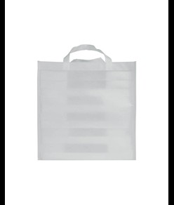 Shopper in formato cartone da pizza in TNT 80 g/m2 Handle