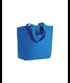 Shopper con soffietto alla base in cotone 120 g/m2, manici corti Handle