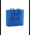 Shopper con soffietto alla base in cotone 135 g/m2, manici lunghi Handle