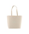 Shopper con soffietto alla base in cotone 135 g/m2, manici lunghi Handle Shopper con soffietto alla base in cotone 135 g/m2, manici lunghi Handle