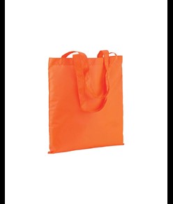 Shopper in poliestere 210T colori fluo, manici lunghi Handle