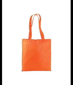 Shopper in poliestere 210T colori fluo, manici lunghi Handle