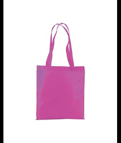 Shopper in poliestere 210T colori fluo, manici lunghi Handle