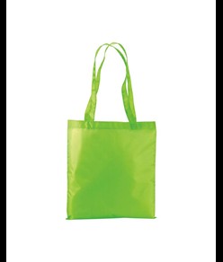Shopper in poliestere 210T colori fluo, manici lunghi Handle