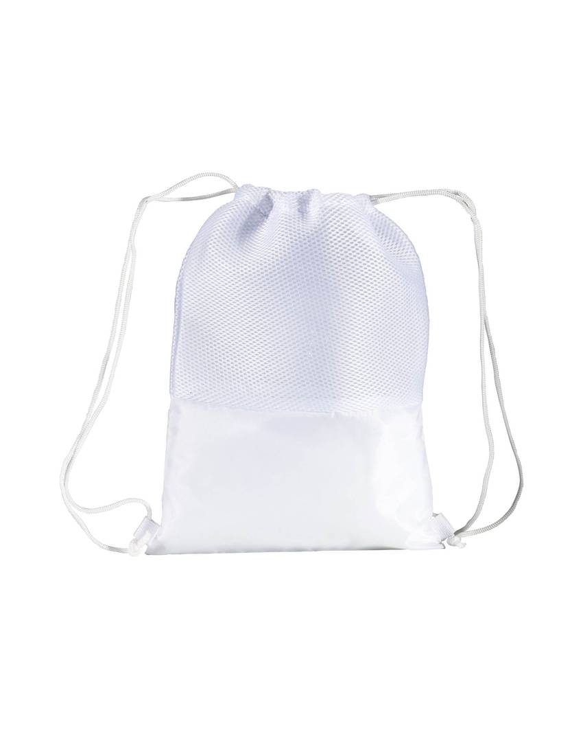 Zainetto in poliestere 210 t  con retina mesh e chiusura a strozzo Handle