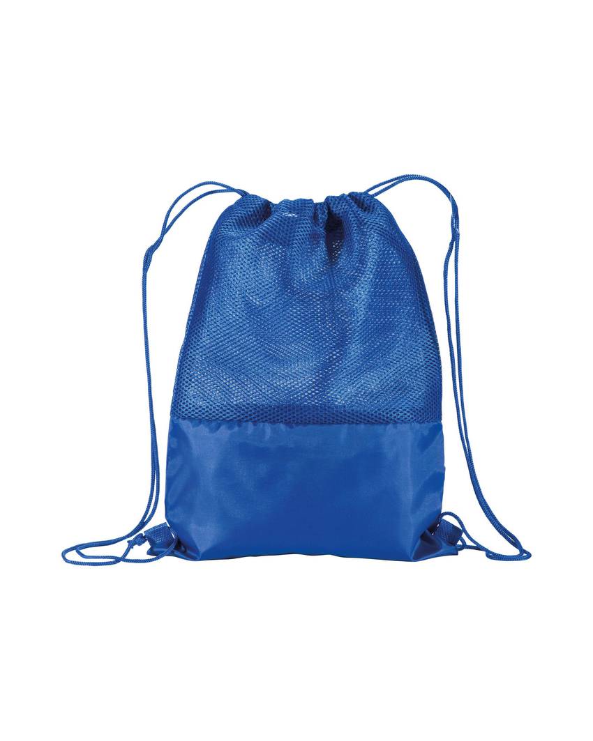 Zainetto in poliestere 210 t  con retina mesh e chiusura a strozzo Handle