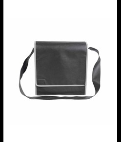 Borsa postino in TNT 80 g/m2 con chiusura in velcro e tracolla Handle