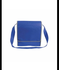 Borsa postino in TNT 80 g/m2 con chiusura in velcro e tracolla Handle