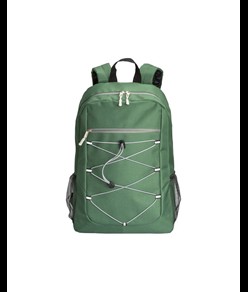 Zaino in poliestere 600D con 4 tasche di cui 2 laterali retinate