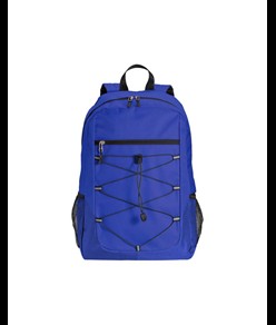 Zaino in poliestere 600D con 4 tasche di cui 2 laterali retinate