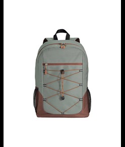 Zaino in poliestere 600D con 4 tasche di cui 2 laterali retinate