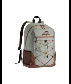 Zaino in poliestere 600D con 4 tasche di cui 2 laterali retinate