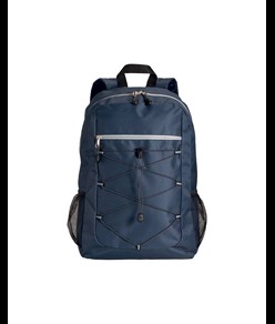 Zaino in poliestere 600D con 4 tasche di cui 2 laterali retinate