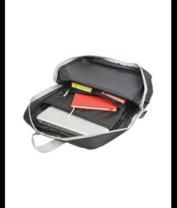 Zaino porta computer in poliestere 600D con 2 tasche.  Schienale e spallacci imbottiti