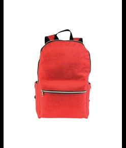 Zaino in nylon 420D con 4 tasche di cui 2 laterali a zip retinate