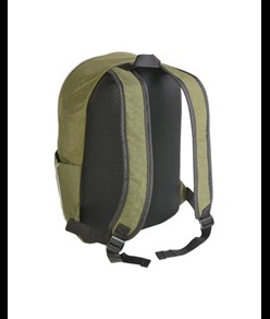 Zaino in nylon 420D con 4 tasche di cui 2 laterali a zip retinate
