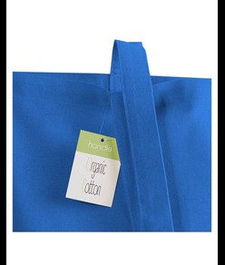 Shopper in cotone organico 140 g/m2, manici lunghi Handle